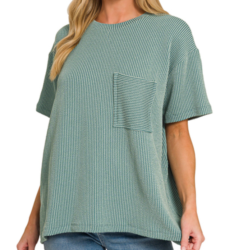 The Willow Relaxed Rib Tee