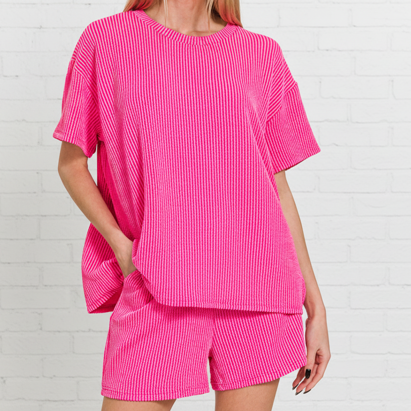 Ribbed 2 Piece Set