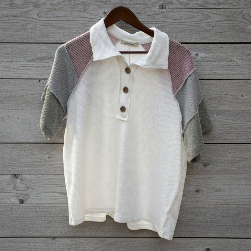 The Main Street Contrast Polo