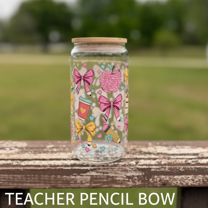 16 oz Glass Cup