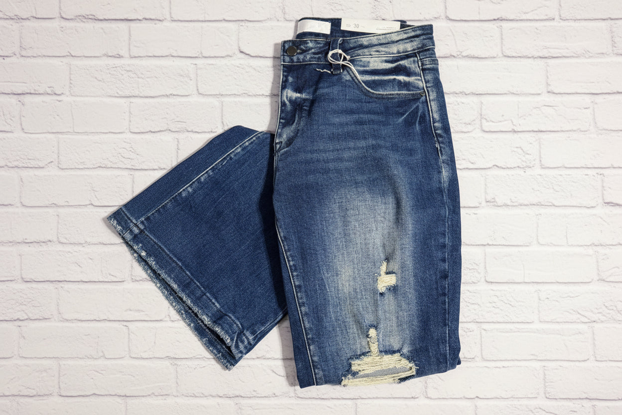 The Star Mid-Rise Stretch Flare