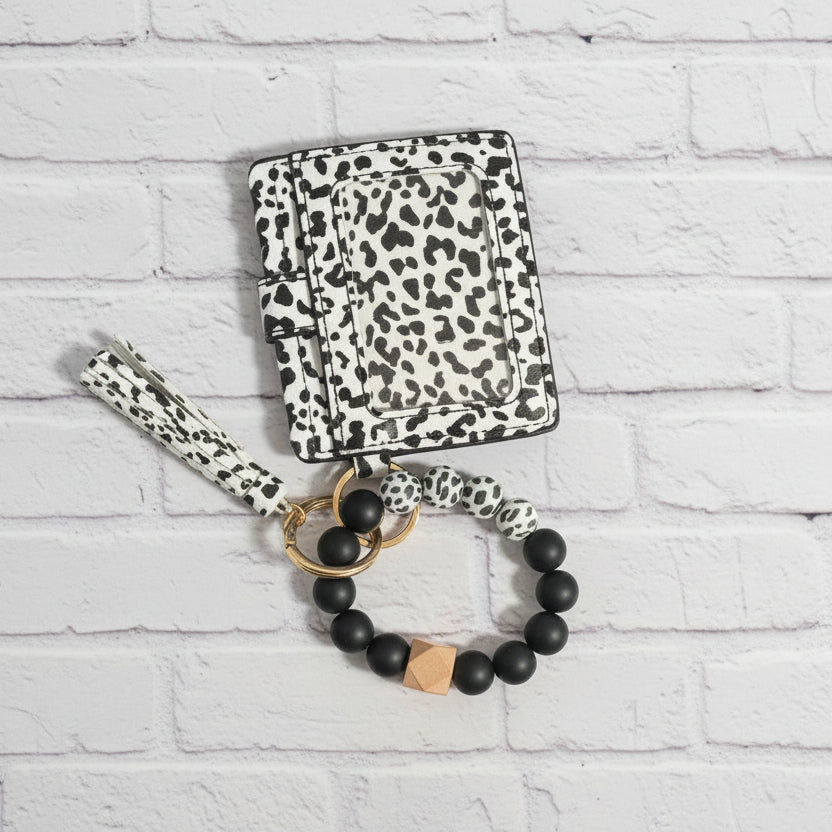 Beaded Wristlet ID Wallet