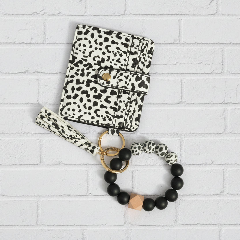 Beaded Wristlet ID Wallet