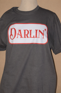 Darlin' on Gildan Charcoal