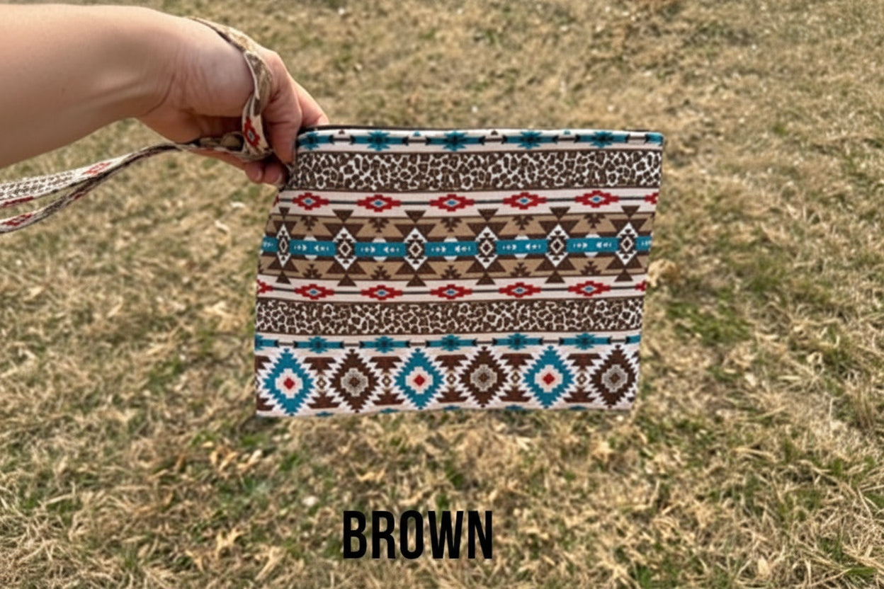 The Desert Trails Wristlet