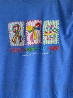 Autism Awareness Patchwork Tee