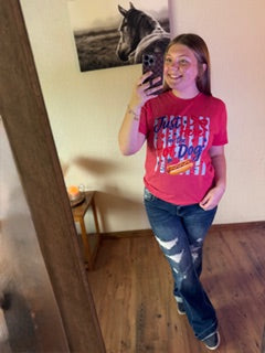 Just Here for the Hot Dogs Tee