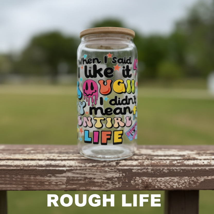 16 oz Glass Cup