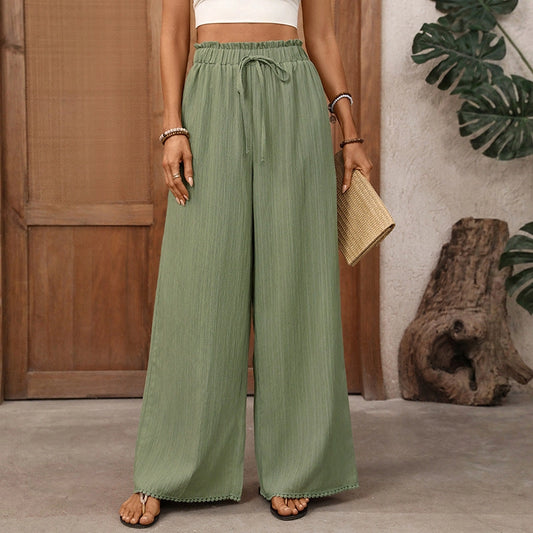 Sage Breeze Wide Leg Pants