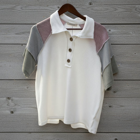 The Main Street Contrast Polo